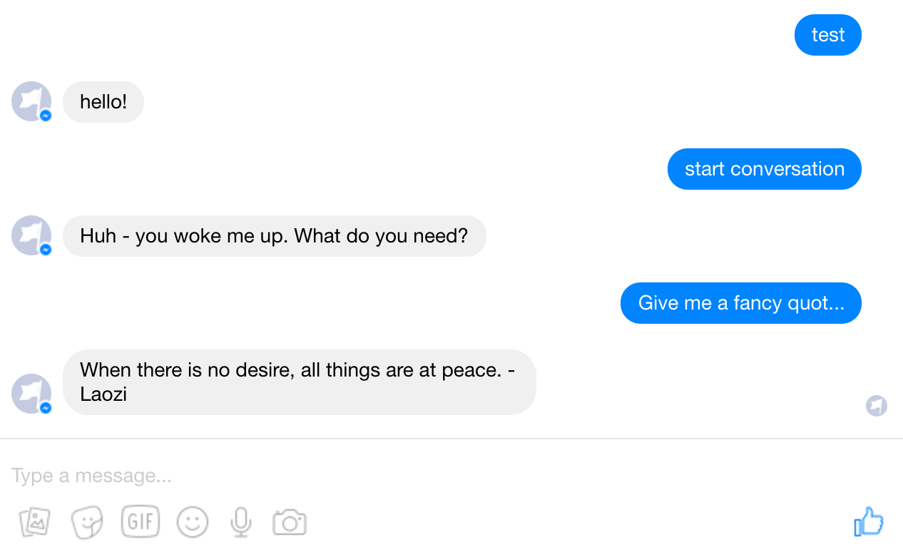 BotMan Conversation